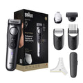 All-in-One Trimmer for Men , Cordless with 180-Min Runtime, Lifetime Sharp Metal Blades, Waterproof, Precision Comb, 50+ Length Settings, Premium Case, 8-in-1